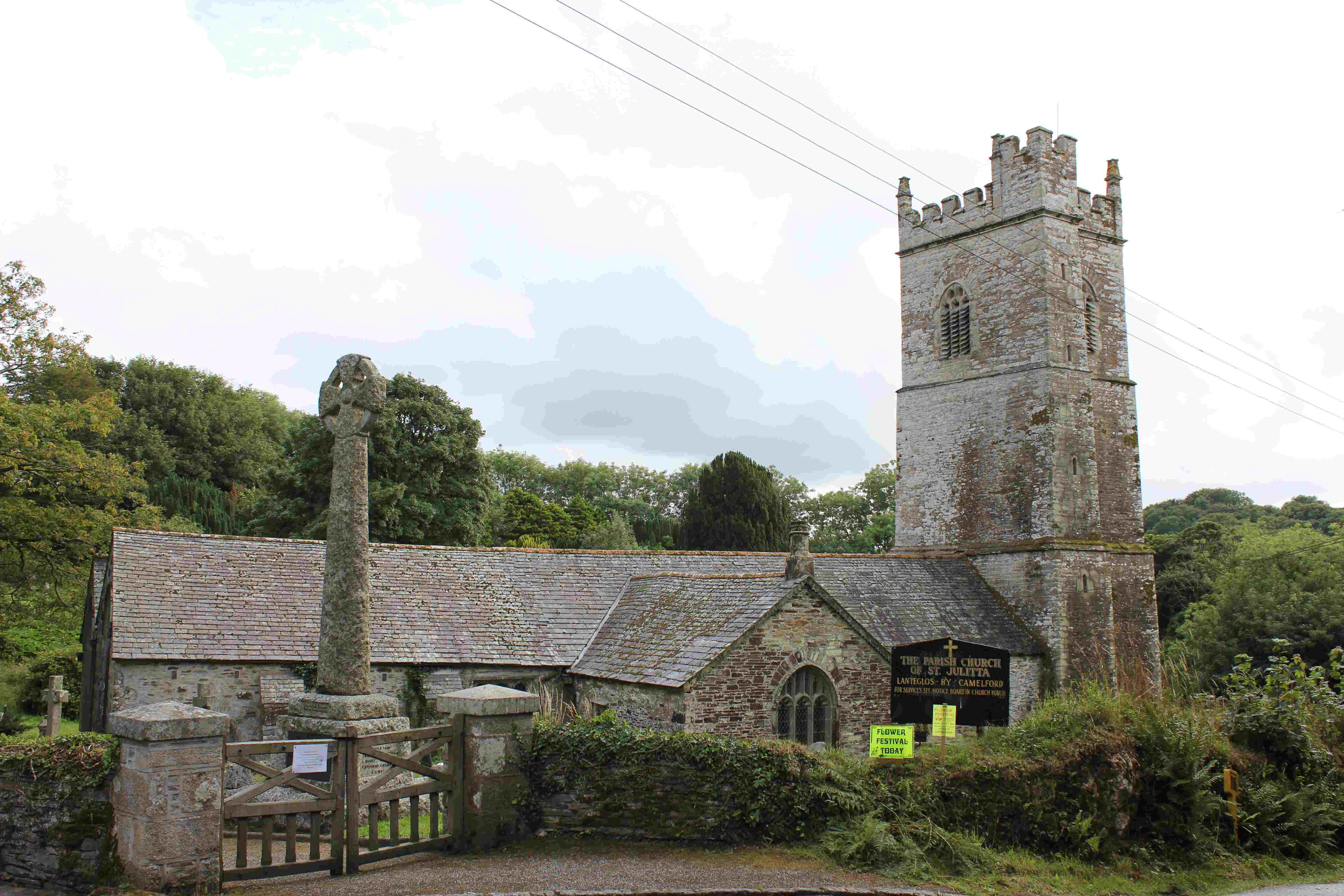 Lanteglos by Camelford Church Cornwall St. Julitta